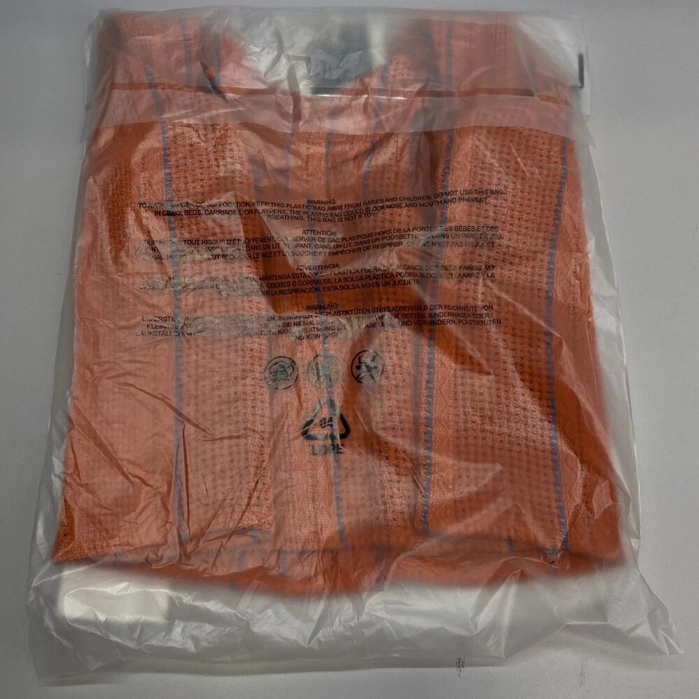 NEW ROAD TO NOWHERE Sofia Cotton Woven Stripe Tank Top • Size M • Tomato Orange - Picture 2 of 11